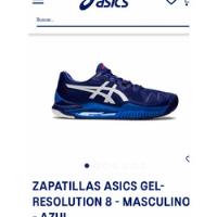 Zapatillas Asics Gel-resolution 8 - Masculino - Azul segunda mano  Ñuñoa