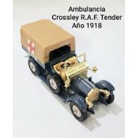 Ambulancia Crossley R.a.f.  1918,9,5 Cm. Lesney England 1/47 segunda mano  Chile 