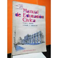 Manual De Educación Civica segunda mano  Chile 