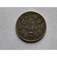 Moneda 1/2 Mark 1905 Alemania, usado segunda mano  Chile 