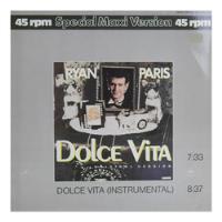 Ryan Paris - Dolce Vita 12  Maxi Single Vinilo Usado segunda mano  Chile 