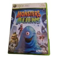 Monsters Vs Aliens Xbox 360 Fisico, usado segunda mano  Chile 