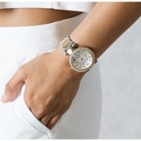 Reloj Mujer Michael Kors Dual Tone Cristales Parker Mk5626 segunda mano  Chile 