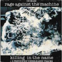 Rage Against The Machine - Killing In The Name Cd-maxi segunda mano  Chile 