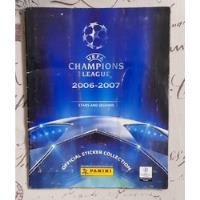.- Album Futbol Champions League 2006-2007 Panini Completo, usado segunda mano  Chile 