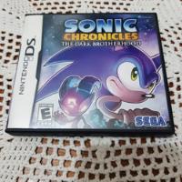 Sonic Chronicles: The Dark Brother Juego Nintendo Ds 3ds 2ds segunda mano  Chile 