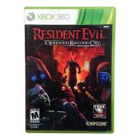 Resident Evil: Operation Raccoon City Xbox 360 segunda mano  Chile 