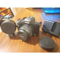 Canon Eos Kit M50 15-45mm + Adaptador Viltrox segunda mano  Chile 