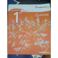 Libro Santillana Quimica 1 Medio, usado segunda mano  Chile 