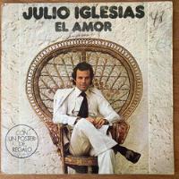 Vinilo Julio Iglesias El Amor segunda mano  Chile 