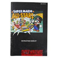 Manual Juego Super Mario All Stars Para Super Nintendo segunda mano  Chile 