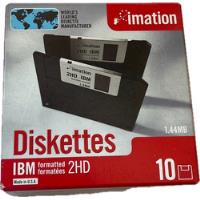 Usado, Diskettes Imation Ibm 2hd / 6un. segunda mano  Chile 