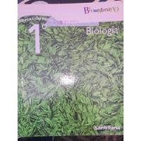 Libro Santillana Biologia 1medio segunda mano  Chile 