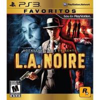 L.a. Noire - Ps3 Fisico Original segunda mano  Chile 
