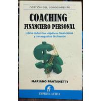 Coaching Financiero Personal - Mariano Pantanetti, usado segunda mano  Chile 