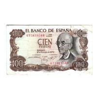 España - Billete 100 Pesetas 1970 - 6t5618560 segunda mano  Chile 