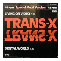 Trans-x - Living On Video |12  Maxi Single - Vinilo Usado segunda mano  Chile 