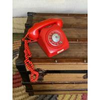 Teléfono Antiguo Escaso Color Rojo segunda mano  Chile 