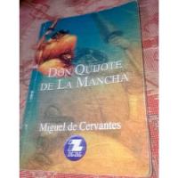 Don Quijote De La Mancha, Libro De Miguel De Cervantes , usado segunda mano  Chile 