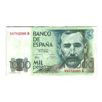 España - Billete 1000 Pesetas 1979 - N9782398 B segunda mano  Chile 