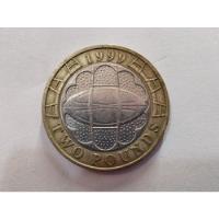 Moneda Inglaterra 2 Libras 1999 Rugby World(x1747 segunda mano  Chile 