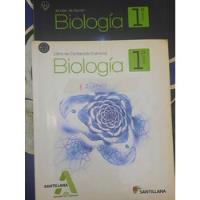 Libros Santillana Biología 1medio segunda mano  Chile 