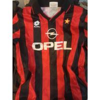 Camiseta Ac Milan 1995 Original De Época Lotto segunda mano  Chile 