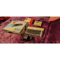 Atari 800+cassetera+ Empaques Originales+ Cables Originales. segunda mano  Chile 