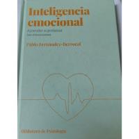 Inteligencia Emocional Aprender A Gestionar Las Emociones segunda mano  Chile 