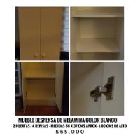 Mueble Para Despensa Color Blanco 2 Puertas , usado segunda mano  Chile 