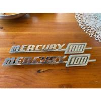 Emblema Ford Mercury 100 Par Cromo segunda mano  Chile 