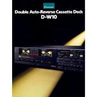 Deck Player Sansui D- W10 Doble Tape Diseño & Tecnolología segunda mano  Chile 