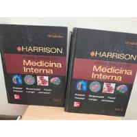 libro harrison medicina interna segunda mano  Chile 