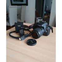 Camara Canon T100 + Lente + Cable Hdmi (solo 1.900 Disparos) segunda mano  Chile 