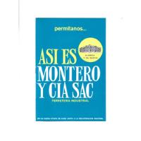 Catálogo - Ferretería Industrial Montero - 1974 - Como Nuevo, usado segunda mano  Chile 