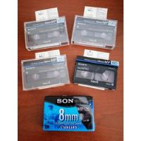 Pack 5 Cassettes De Video 8mm Sony (1 Nueva Y 4 Como Nuevas) segunda mano  Chile 
