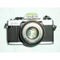 Camara Minolta X-70 Análoga Lente Original  Rokkor 55mm/1.7, usado segunda mano  Chile 