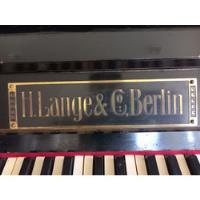 Piano Vertical Aleman H Lange &c° Berlin  segunda mano  Chile 
