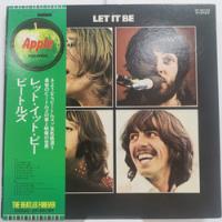 The Beatles Let It Be Jap Obi Vinilo Musicovinyl, usado segunda mano  Chile 