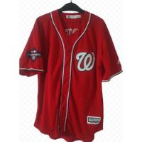 Camiseta Baseball Washington N.talla L Majestic Original J.s segunda mano  Chile 