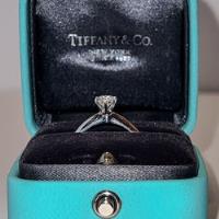 Anillo Solitario Modelo Clásico Tiffany (sin Grabado) segunda mano  Chile 