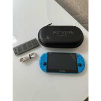 Playstation Vita Slim Aqua Blue Liberada, usado segunda mano  Chile 