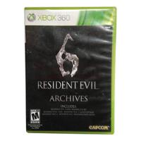 Resident Evil 6 Archives Xbox 360 segunda mano  Chile 
