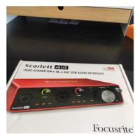 Focusrite Scarlett 4i4 3ra Gen Interfaz De Audio segunda mano  Chile 
