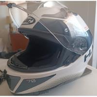 Casco Para Moto Integral Hjc Helmets I70 Blanco Talla 60  segunda mano  Chile 