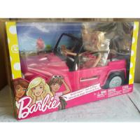 Barbie Beach Cruiser De Mattel (2 Figuras Más Jeep De Playa) segunda mano  Chile 