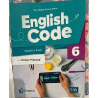 Libro Escolar Ingles English Code 6 Pearson segunda mano  Chile 
