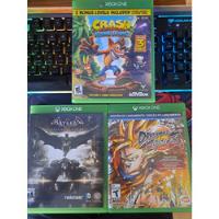 Pack Crash Bandicoot - Batman Arkham Knight - Dragonball Fz  segunda mano  Chile 