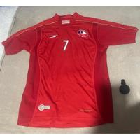 Usado, Camiseta Selección Chilena Mundial 2010 #7 Sánchez segunda mano  Chile 