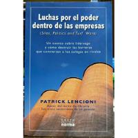 Luchas Por El Poder Dentro De Las Empresas Patrick Lencioni segunda mano  Chile 